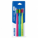 AUBO High Quality Ultra Soft Kids Toothbrush Colorful Soft PBT Bristles Comfortable PP Handle Children Home Care B-914