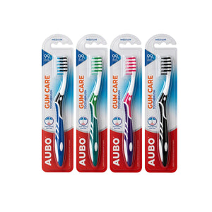 OEM Premium Medium Bristle BPA Free Ergonomic PBT Handle Adult Toothbrush Teeth Whitening Dental Care Toothbrush for Home Use