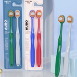 Custom Available Soft Bristle 2-pack Toothbrush for Home Usage