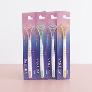 Professional Dental Factory Direct Deep Cleaning Tongue Flexible Head Tongue Scraper for Family Usage