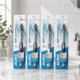 OEM ODM Custom Medium Toothbrush Deep Cleaning 360 All-round Whitens Teeth Plaque Removal Adult Plastic Ergonomic Design Home
