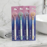 Professional Dental Factory Direct Deep Cleaning Tongue Flexible Head Tongue Scraper for Family Usage