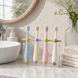 SAKURA New Design Children's Manual Brush Soft-bristle Toothbrush Sensitive Teeth Protection Plastic Handle Regular Size for