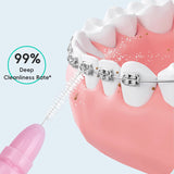 SAKURA New Design Children's Manual Brush Soft-bristle Toothbrush Sensitive Teeth Protection Plastic Handle Regular Size for