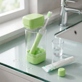 High Quality Soft Bristle Adult Portable Set with Hygienic Storage Case Customizable Toothbrush Set for Travel Usage